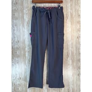 Betsey Johnson Jogger Pants Womens PS Black Classic Cargo Elastic Waist Athletic